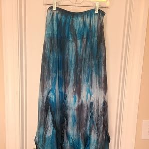 Tie dye mermaid skirt